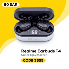 RealMe Ασύρματες Ψείρες Ακουστικά, Bluetooth 5.1, LED Ένδειξη, 4 Ώρες Μπαταρία, Αδιάβροχο