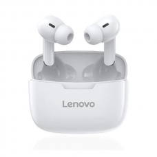 Lenovo thinplus Live Pods XT90 TWS Bluetooth Earbuds With Charging Case (White)