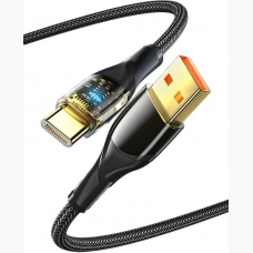 Xipin Καλώδιο USB 2.0 USB-A Αρσενικό σε USB-C Αρσενικό, 100W, 1.2m, Μαύρο