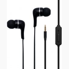 Toshiba Ακουστικά In-ear Handsfree με Βύσμα 3.5mm, Μαύρο