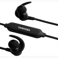 Toshiba Ακουστικά In-ear Bluetooth Handsfree, Μαύρα