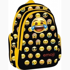 Paxos Σχολική Τσάντα Πλάτης Δημοτικού, Emoji Little Faces Πολύχρωμη