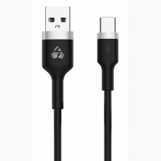 Powertech Metal Braided USB 2.0 Καλώδιο USB-C Αρσενικό - USB-A Αρσενικό / PTR-0096