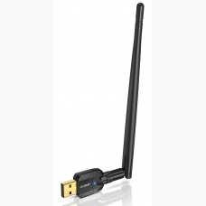 Edup USB Αντάπτορας Bluetooth 5.1, 5dBi, έως 150m, Μαύρο