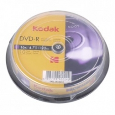 KODAK DVD-R 16x - 4.7GB - 120min / 10-Pack