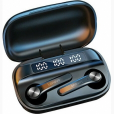 Lenovo Earbuds QT81 Bluetooth Handsfree with Touch Control 1200mAh Charging Box - Μαύρο