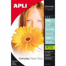 APLI Everyday Paper Glossy 10x15 180g 100Φ