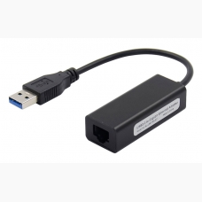 Αντάπτορας USB 3.0 σε RJ45, 1000Mbps, RTL8153, μαύρος