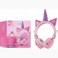 Unicorn Ακουστικά, Ασύρματα, On Ear, Παιδικά, Ροζ