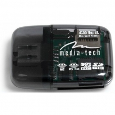 Media-Tech 50 in 1 Small Size Multicard TINY Reader ~ MT5030 (SDHC+MS+M2)