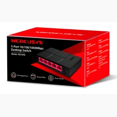 Mercusys desktop switch 5 port 10/100/1000 Mbps, Ver.3