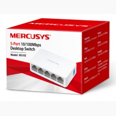 Mercusys Desktop Switch, 5-Port 10/100 Mbps, Ver.2