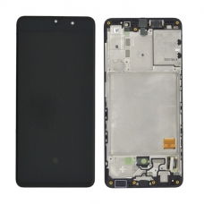 Γνήσια Οθόνη LCD με Μηχανισμό Αφής για Samsung Galaxy A41 SM-A415F - Χρώμα: Μαύρο