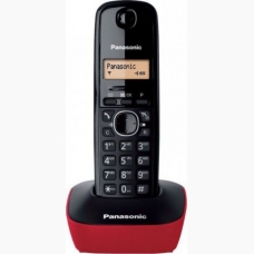 Panasonic Ασύρματη Τηλεφωνική Συσκευή, Κόκκινο - Μαύρο