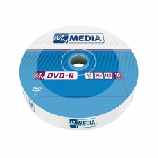 MyMedia - DVD-R 52X 10PK Wrap 4.7GB (by Verbatim)