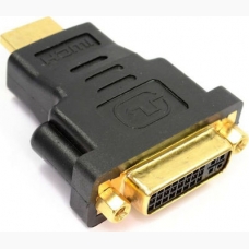 Powertech adapter HDMI 19pin M σε DVI 24+1 F
