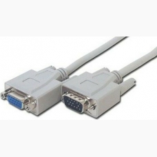 LANCOM Καλώδιο Προέκταση VGA 15pin Cable HDB15M/F 3m, Λευκό