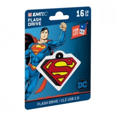 Emtec Flash Drive USB 2.0 Collector DC Superman 16GB
