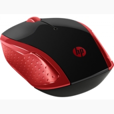 HP 200 Εmprs Red Wireless Mouse ~ 1000DPI