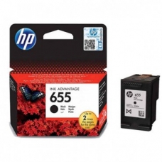 HP No. 655 Black ink ctrl orig. CZ109AE, 550pages