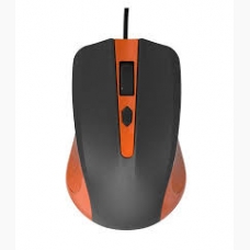 Powertech Wired Mouse Οπτικό 1200 DPI Πορτοκαλί