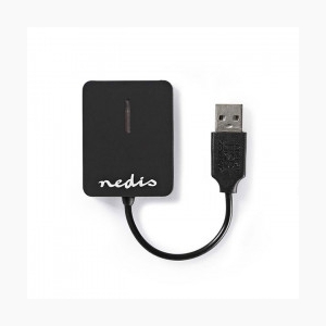 NEDIS Card reader All-in-One USB 2.0, με ενσωματωμένο καλώδιο