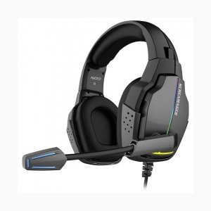 NEDIS Gaming headset με αναδιπλούμενο μικρόφωνο & rainbow RGB LED φωτισμό