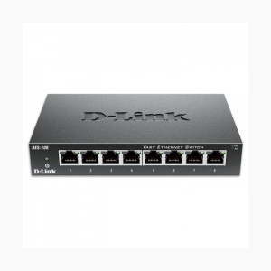 D-LINK 8-Port Fast Ethernet Unmanaged Desktop Switch