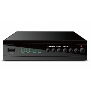 Επίγειος Ψηφιακός Δέκτης DVB-T2 VENEX-9090HD H.265
