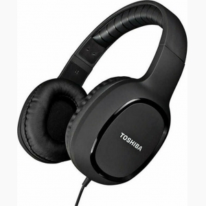 Toshiba Ακουστικά, Ενσύρματα, Over-Ear, Stereo, Μαύρα