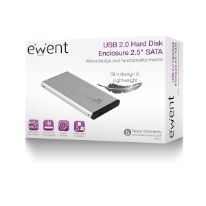 ΕΞ. ΚΟΥΤΙ 2.5 SATA USB 2.0 AQPROX, ewent