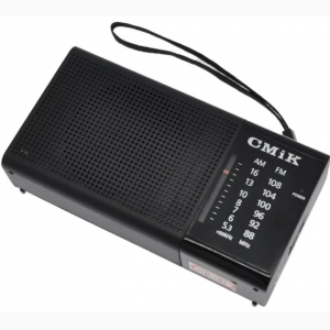 CMiK Φορητό ραδιόφωνο AM/FM 2, με υποδοχή ακουστικών