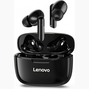 Lenovo thinplus Live Pods XT90 TWS Bluetooth Earbuds With Charging Case (Black)