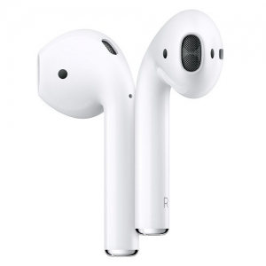 Apple AirPods 2 (2019) Earbud Bluetooth Handsfree Λευκό, With Charging Case
